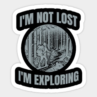 I'm not lost Sticker